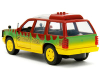 Ford Explorer Red and Yellow with Green Graphics