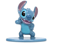 Volkswagen Beetle Matt Blue (Weathered) and Stitch Diecast Figure