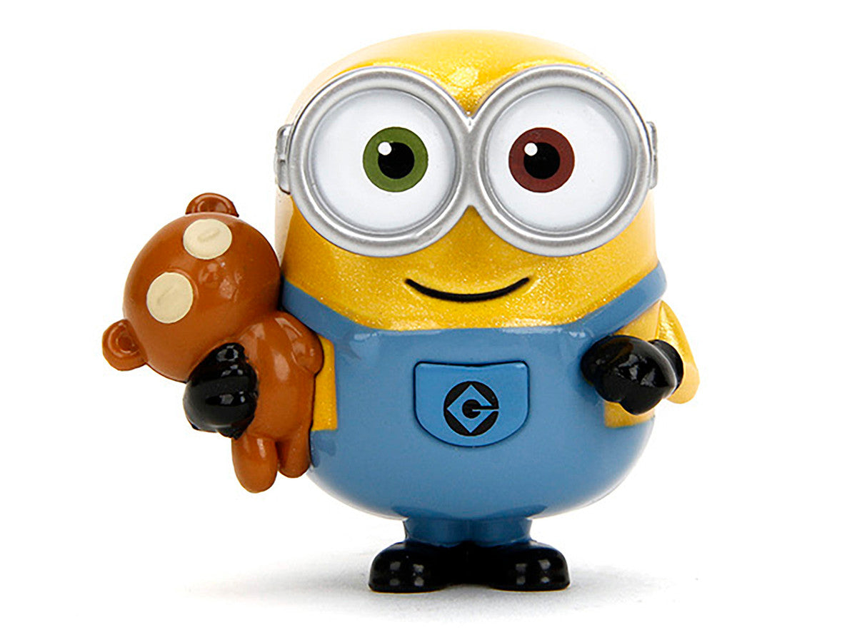 Set of 4 Diecast Figures "Minions" (2015) Movie "Metalfigs" Series Diecast Models by Jada-1