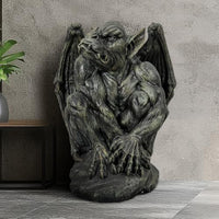 SKYFIRE Sitting Guardian Sculpture - 23.2