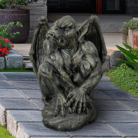 SKYFIRE Sitting Guardian Sculpture - 23.2
