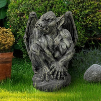 SKYFIRE Sitting Guardian Sculpture - 23.2