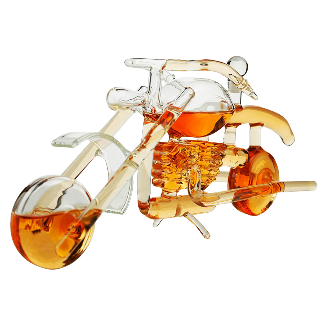 Unique Motorcycle Gift Decanter Wine & Whiskey Elegant Motorbike, Biker Themed, 750ml The Wine Savant - Intricate Details, Bourbon, Scotch or Liquor, Harley Gifts, Decorative Sport Bike Gifts-1