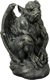 SKYFIRE Sitting Guardian Sculpture - 23.2