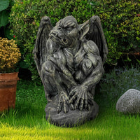 SKYFIRE Sitting Guardian Sculpture - 23.2