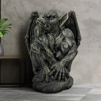 SKYFIRE Sitting Guardian Sculpture - 23.2