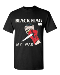 Black Flag My War Album T-shirt SST Records