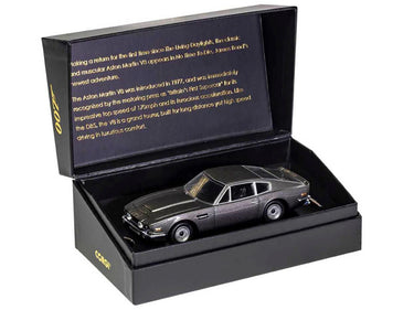 Aston Martin V8 RHD (Right Hand Drive) Black Metallic James Bond 007