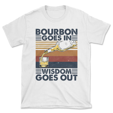 Bourbon Goes In Tee-0