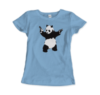 Banksy Pandamonium Armed Panda Artwork T-Shirt-13