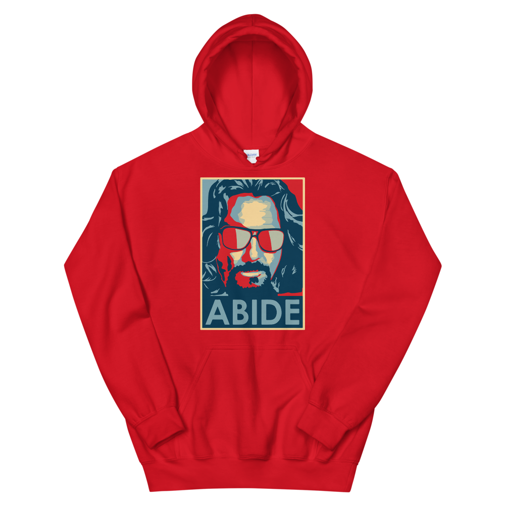 Big Lebowski Abide, Hope Style Unisex Hoodie-4