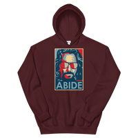 Big Lebowski Abide, Hope Style Unisex Hoodie-2