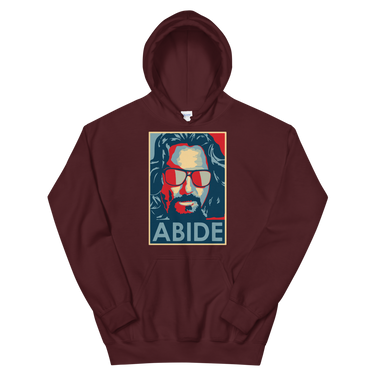 Big Lebowski Abide, Hope Style Unisex Hoodie-2
