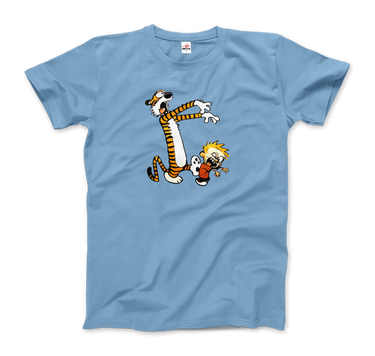 Calvin and Hobbes Playing Zombies T-Shirt-5