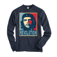 Che Guevara Revolution, Hope Style Long Sleeve Shirt-4