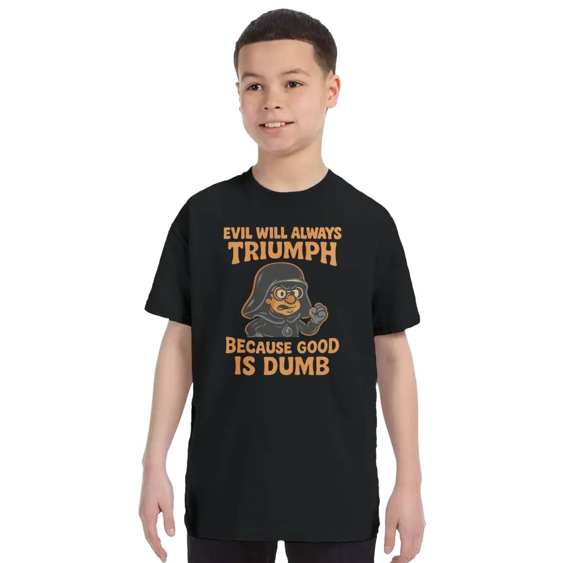 Dark Helmet - Because Good is Dumb T-Shirt-13