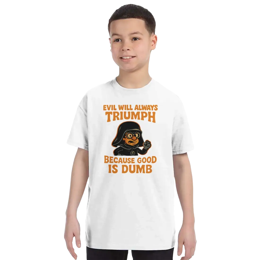 Dark Helmet - Because Good is Dumb T-Shirt-14