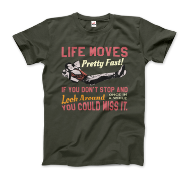 Ferris Bueller's Day Off Life Moves Pretty Fast T-Shirt-6