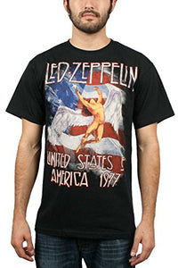 Led Zeppelin Swan Song Icarus Mens T-shirt- Artist Series
