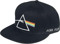 Pink Floyd Darkside Flat Brim Hat Logo Cap Snapback- Officially Licensed