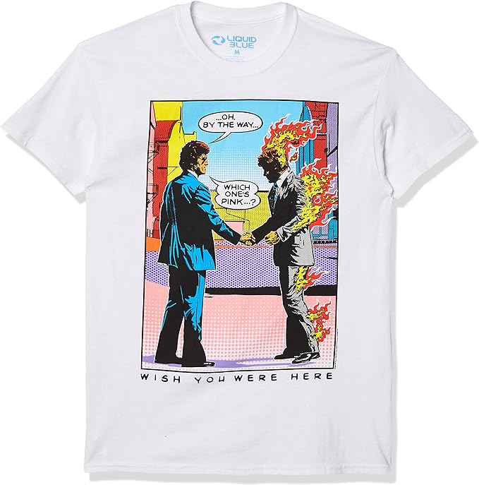 Pink Floyd Wish You Were Here Mens T-shirt Officially Licensed