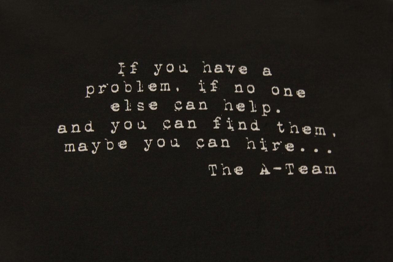 The A-Team Bullet Holes T-shirt