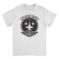Top Gun Fighter Town White T-Shirt