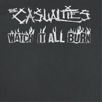 The Casualities All Out War Back Black T-Shirt