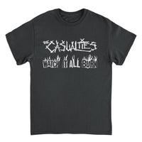 The Casualities All Out War Back Black T-Shirt