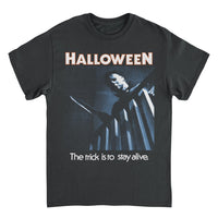 Halloween Upstairs Michael Black T-Shirt