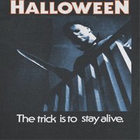 Halloween Upstairs Michael Black T-Shirt