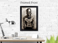 Franky Mugshot - Art Print