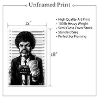 JULES - Pulp Fiction Classic Movie Art Print