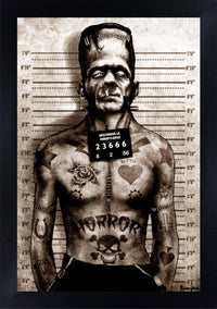 Franky Mugshot - Art Print