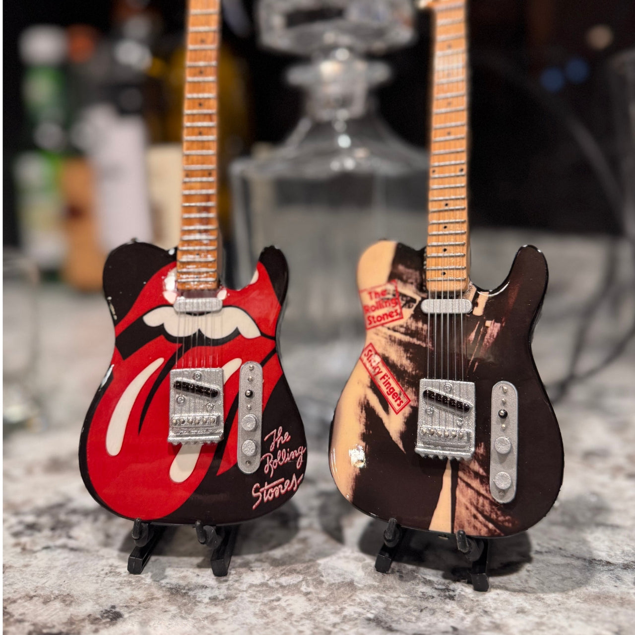 The Rolling Stones "Sticky Fingers" Mini Axe