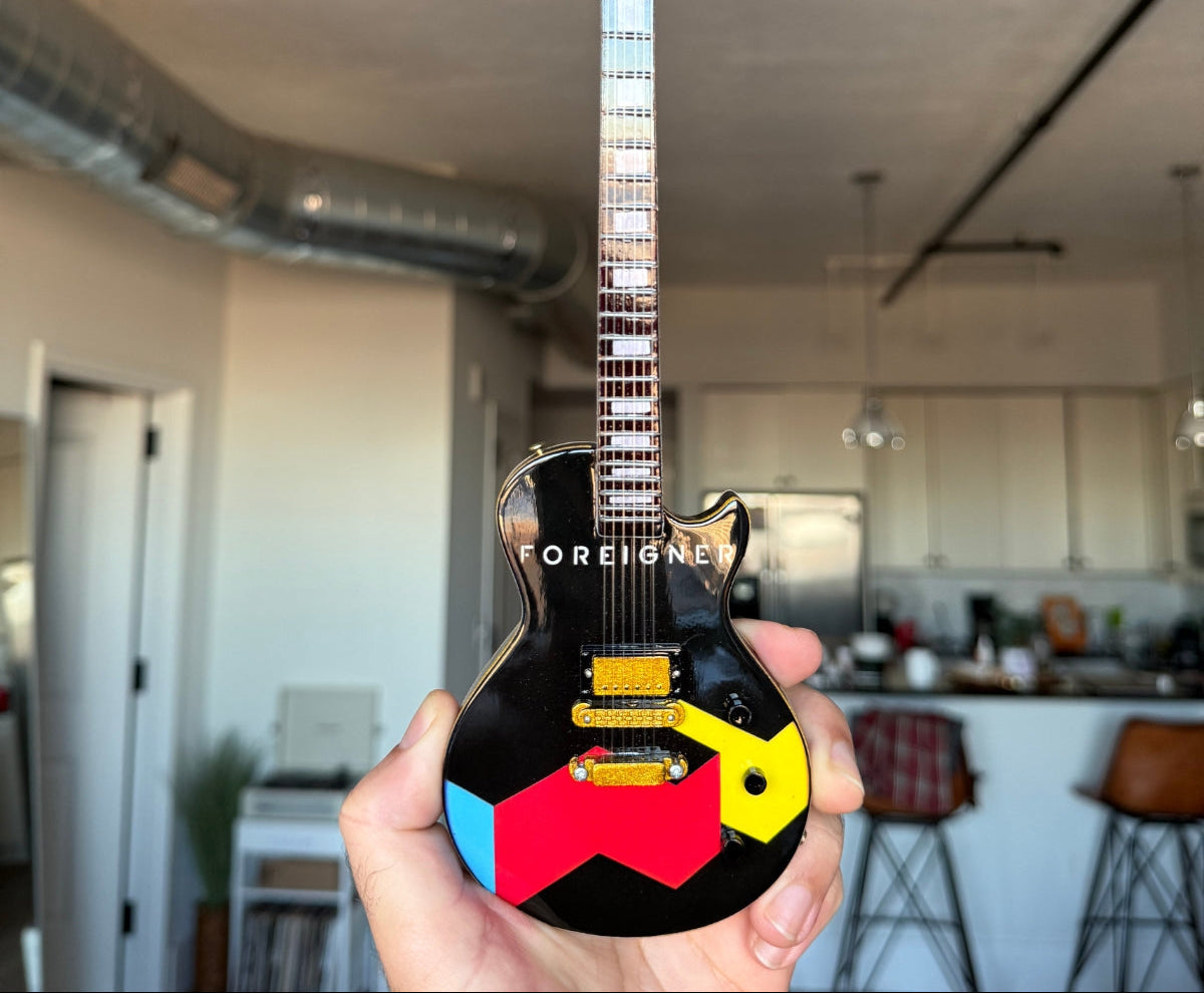 Foreigner "Agent Provocateur” Mini Axe