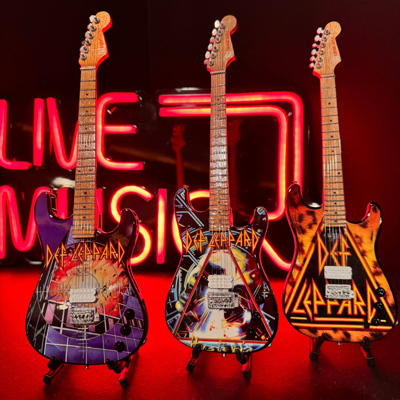 Def Leppard’s “Pyromania” Mini Axe