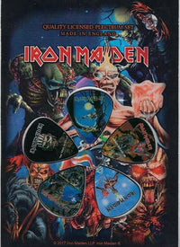 IRON MAIDEN 'Later Years' Set of 5 Guitar Picks/Plectrums ~Licensed~