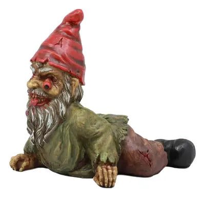 Halloween Zombie Garden Gnome
