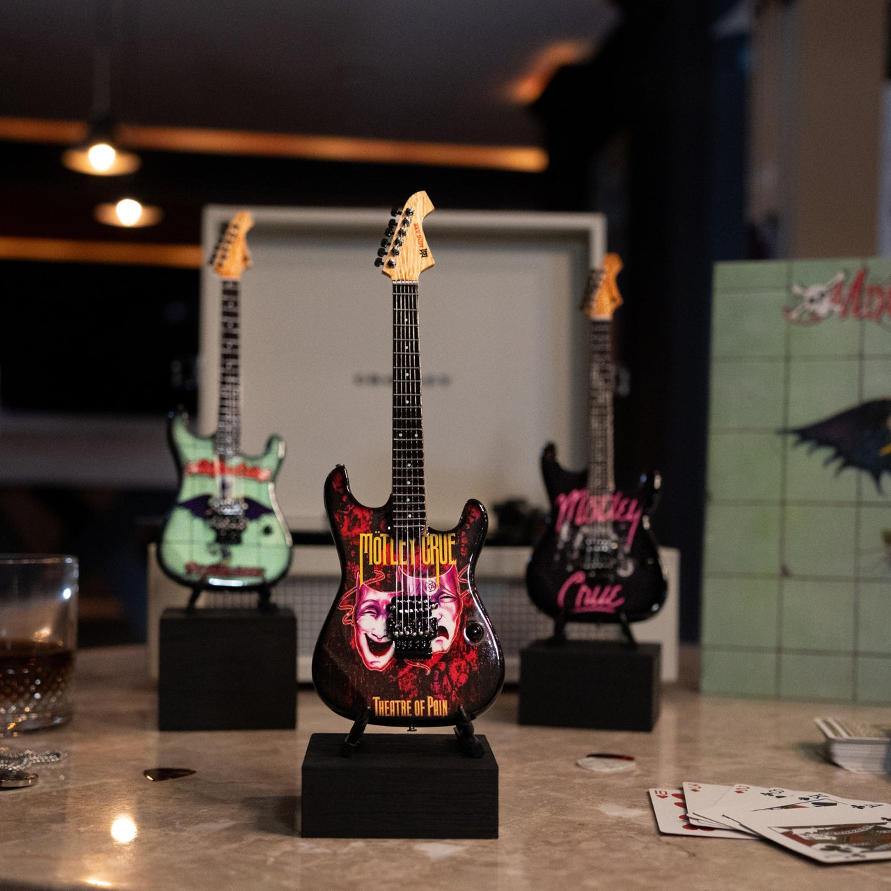 Mötley Crüe "Theatre of Pain" Mini Axe