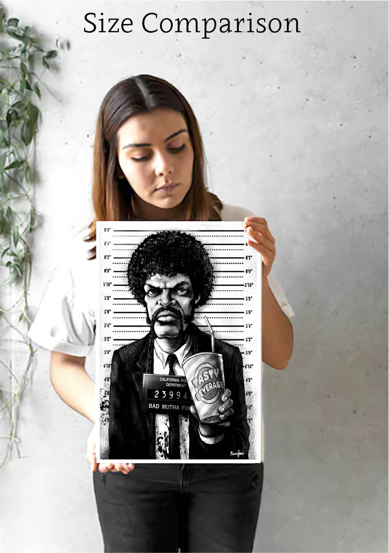 JULES - Pulp Fiction Classic Movie Art Print