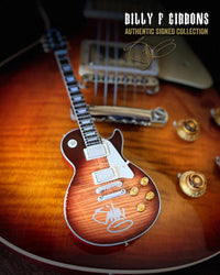 Billy F Gibbons AUTOGRAPHED Aged 