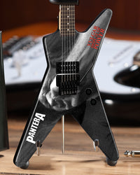 Set of 3 Handcrafted Dean Dimebag Signature Pantera ML Mini Guitar Models