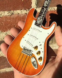 Stevie Ray Vaughan Signature Hamiltone Miniature Guitar Replica