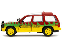 Ford Explorer Red and Yellow with Green Graphics 