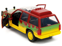 Ford Explorer Red and Yellow with Green Graphics 