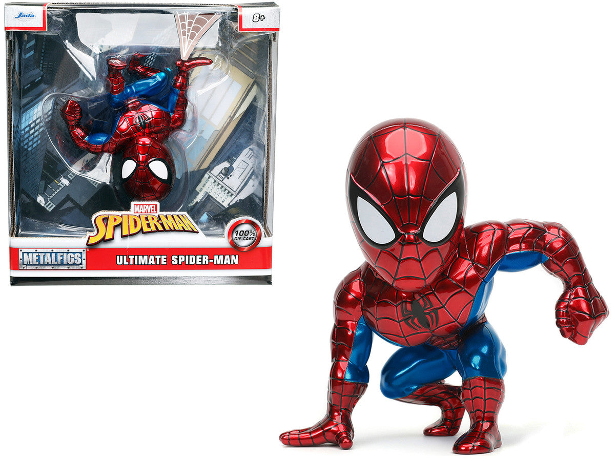 Ultimate Spider-Man 5" Diecast Figure "Marvel's Spider-Man" "Metalfigs" Series by Jada-0