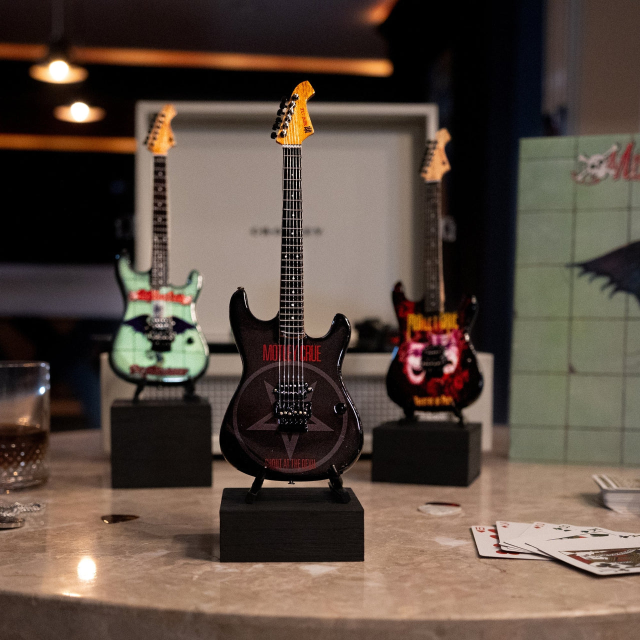 Mötley Crüe "Shout at the Devil" Mini Axe