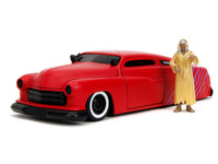 1951 Mercury Matt Red with Purple Stripes and Creep Diecast Figure 