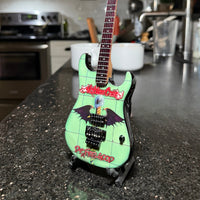 The Complete Mötley Crüe Album Cover Mini Axe Set – All 4 Official Mini Guitar Designs